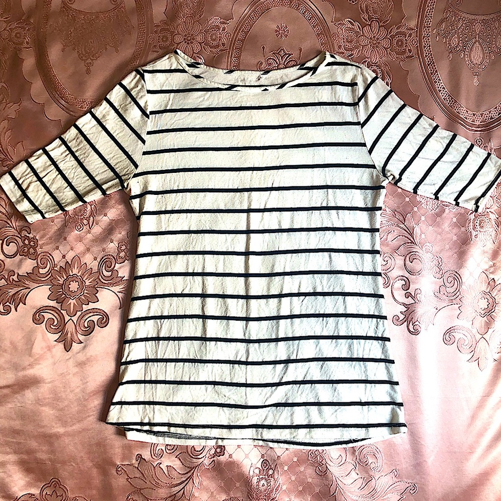 Black & White Striped Shirt